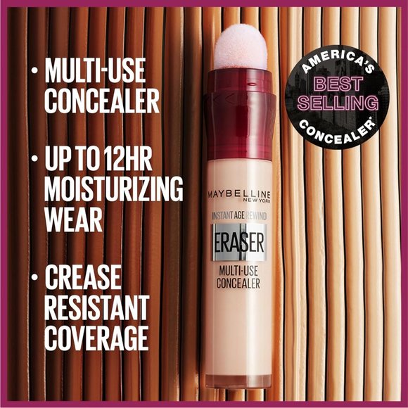Maybelline Instant Age Rewind Eraser Dark Circles Treatment Multi-Use Concealer, - Picture 5 of 10